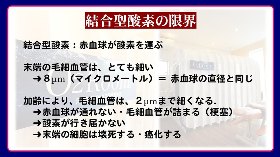 結合型酸素の限界