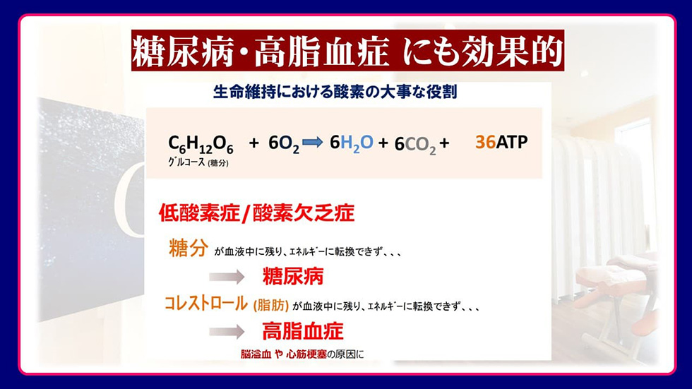 糖尿病・高脂血症にも効果的