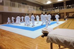 神戸第一高校空手道部トレーナー活動